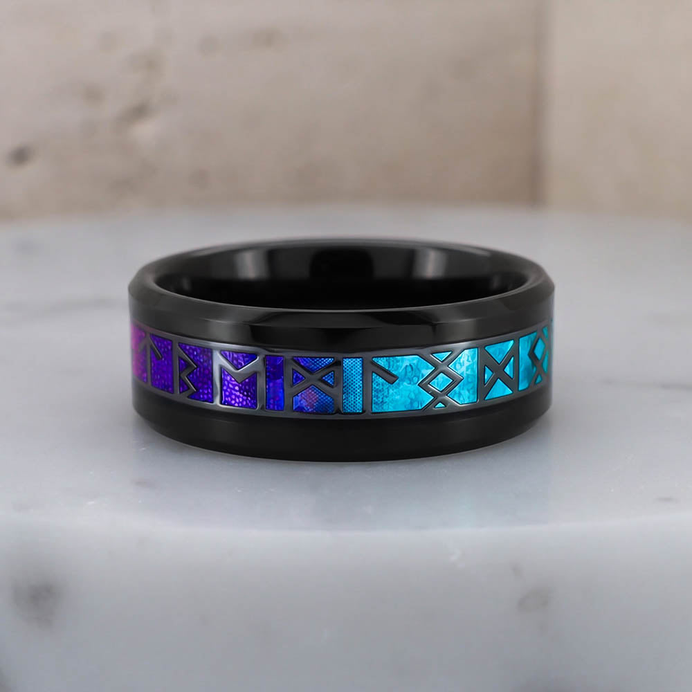 Bifröst Runebridge Ring - Tungsten Carbide