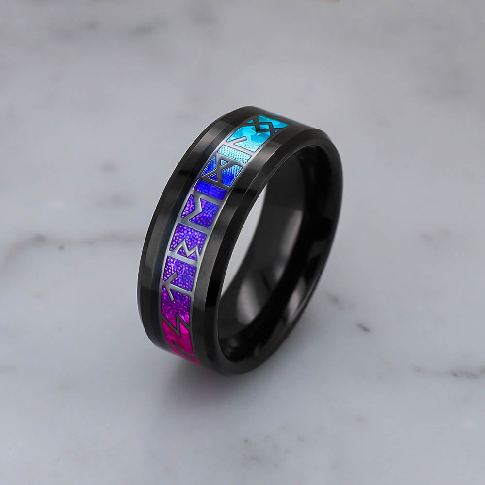 Bifröst Runebridge Ring - Tungsten Carbide