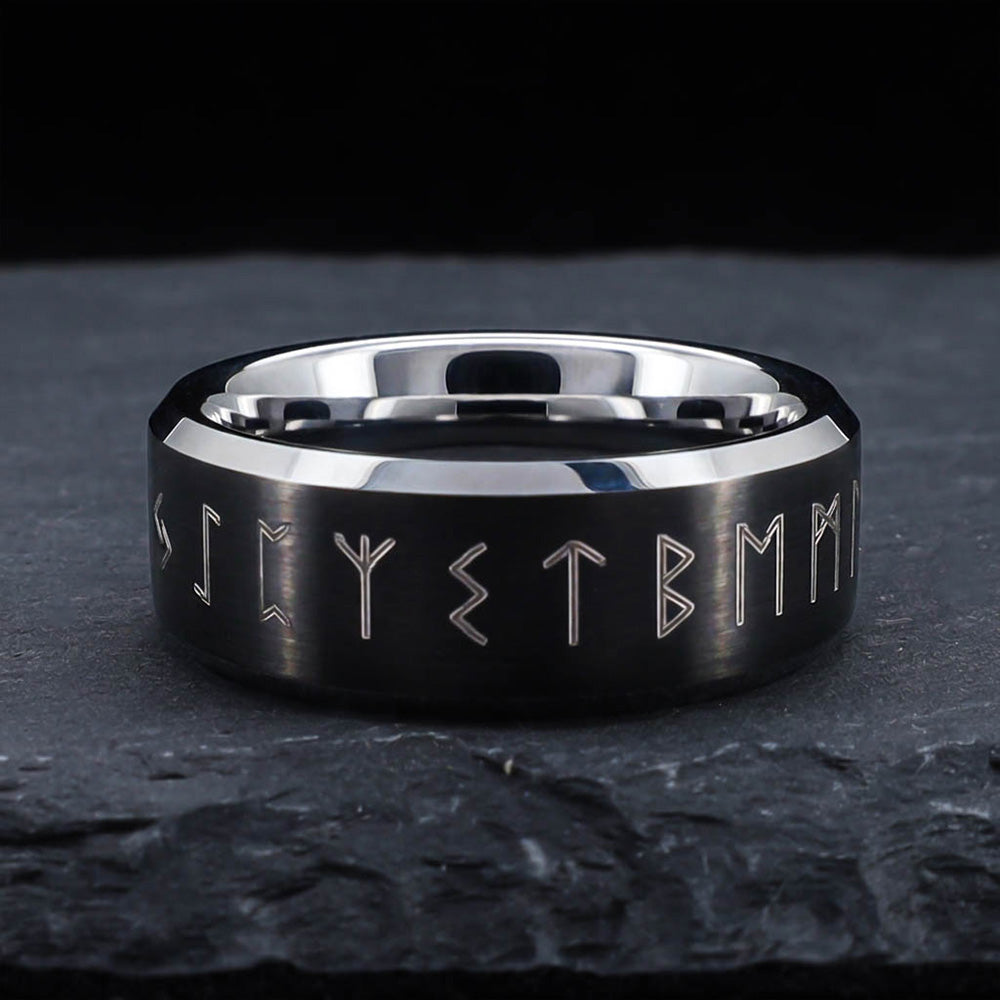 Runes of the North Ring - Tungsten Carbide