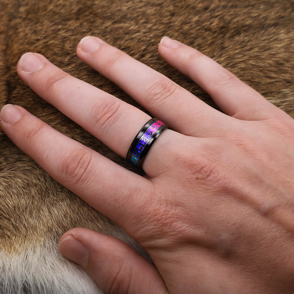 Bifröst Runebridge Ring - Tungsten Carbide