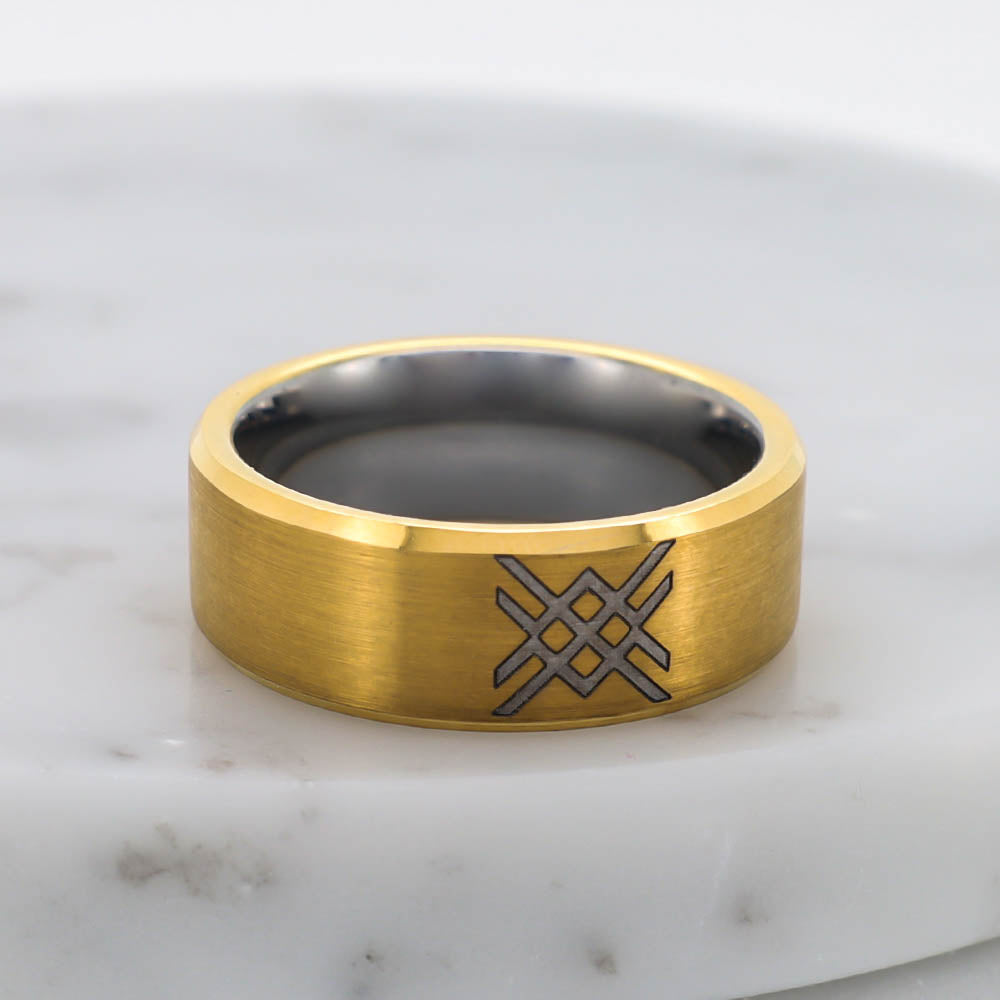 Oathkeeper's Bond Ring - Tungsten Carbide
