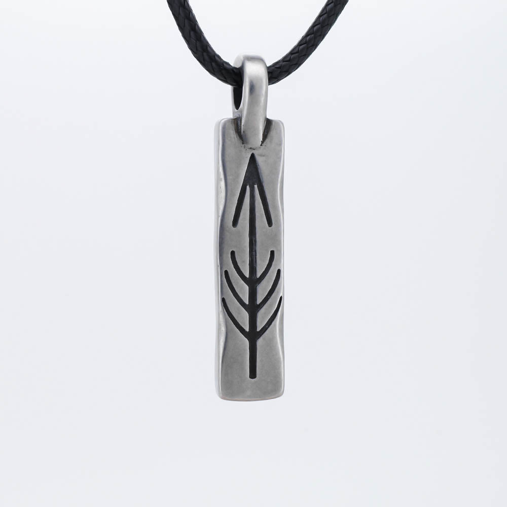 Yggdrasil's Arrow Pendant - Stainless Steel