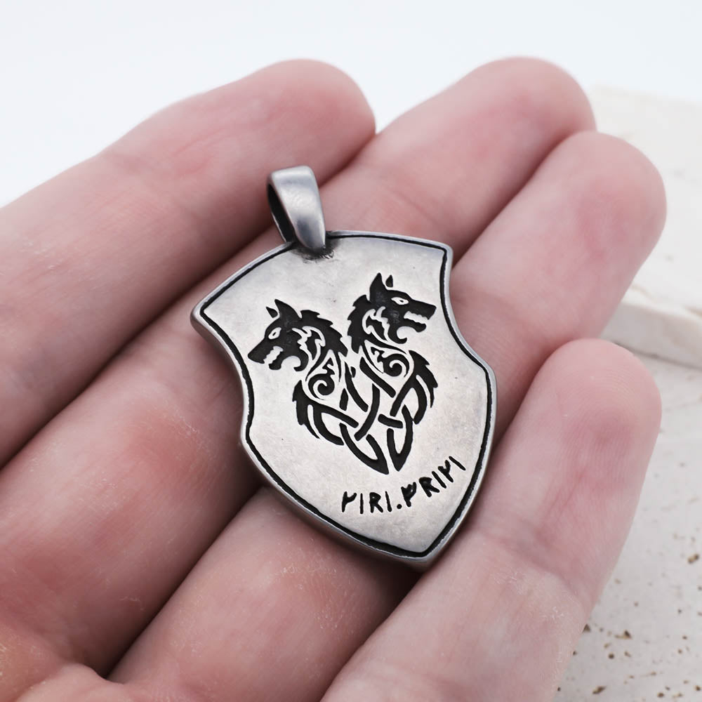 Guardians of the Allfather Pendant - Stainless Steel