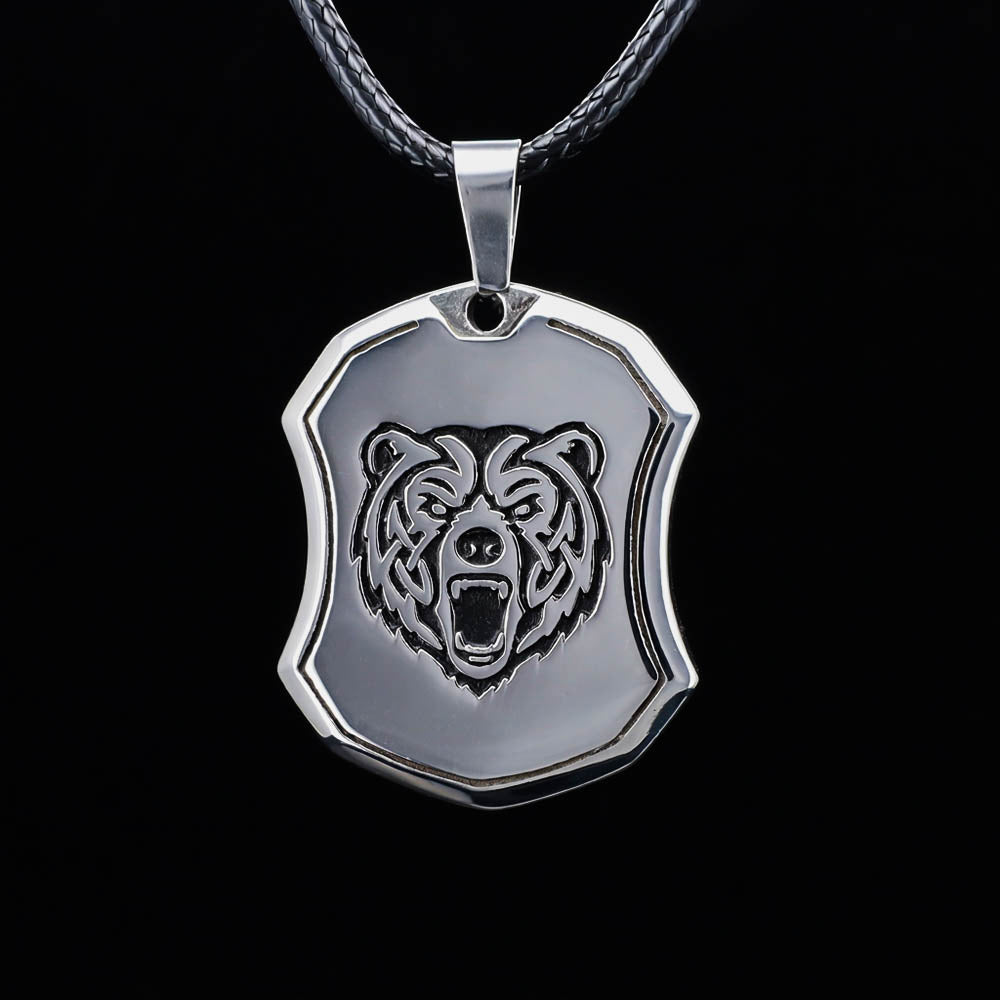 Berserker's Roar Pendant - Stainless Steel