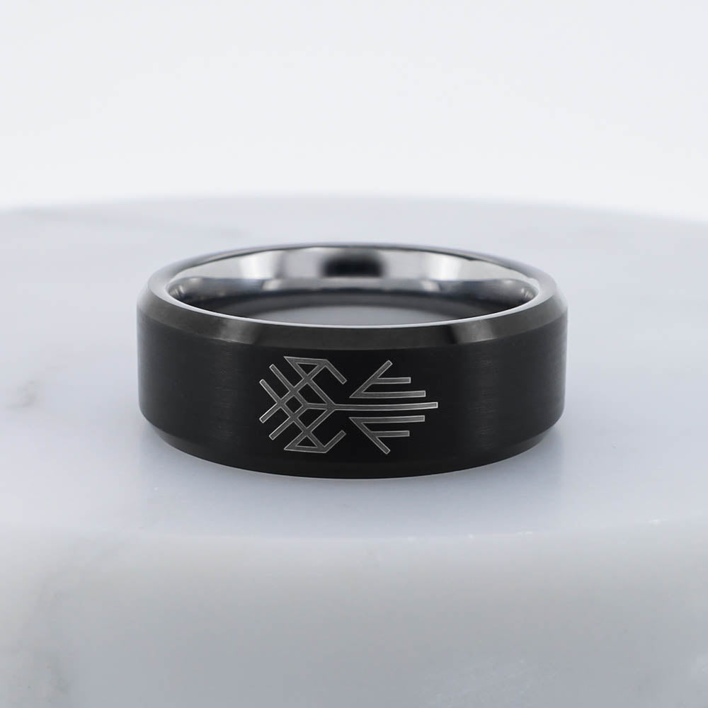 Warrior's Mark Ring - Tungsten Carbide