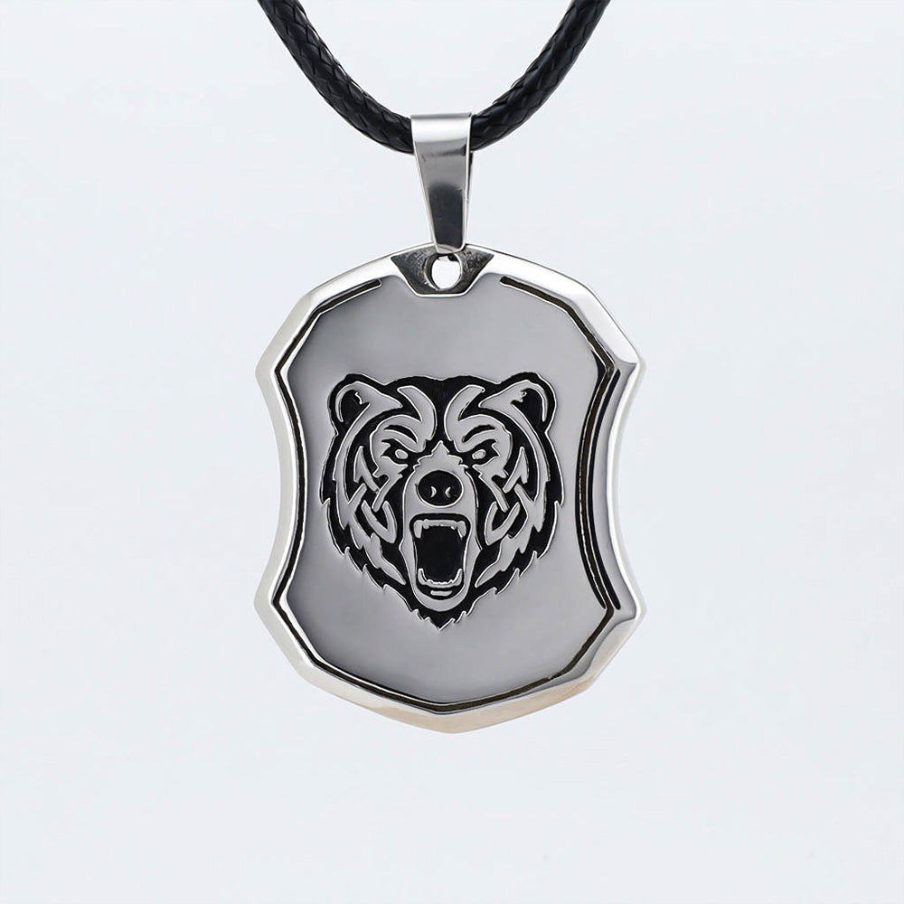 Berserker's Roar Pendant - Stainless Steel