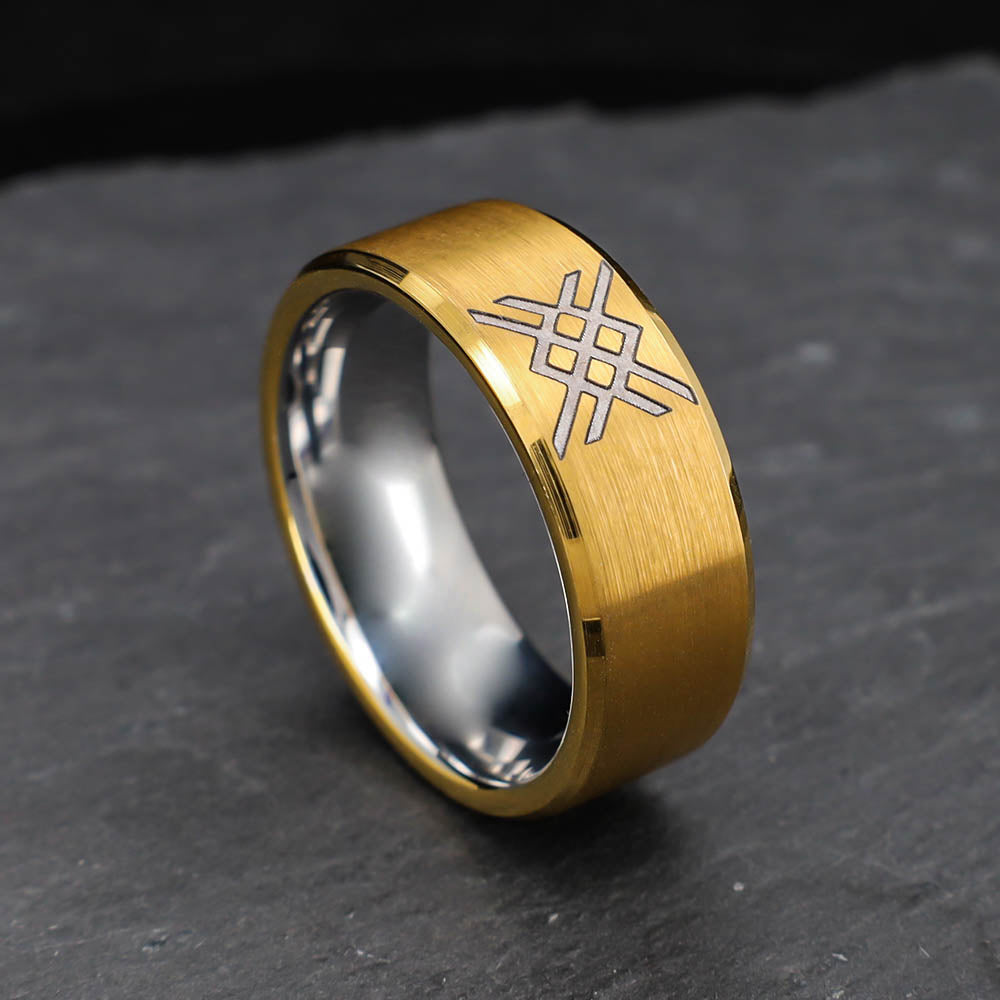 Oathkeeper's Bond Ring - Tungsten Carbide