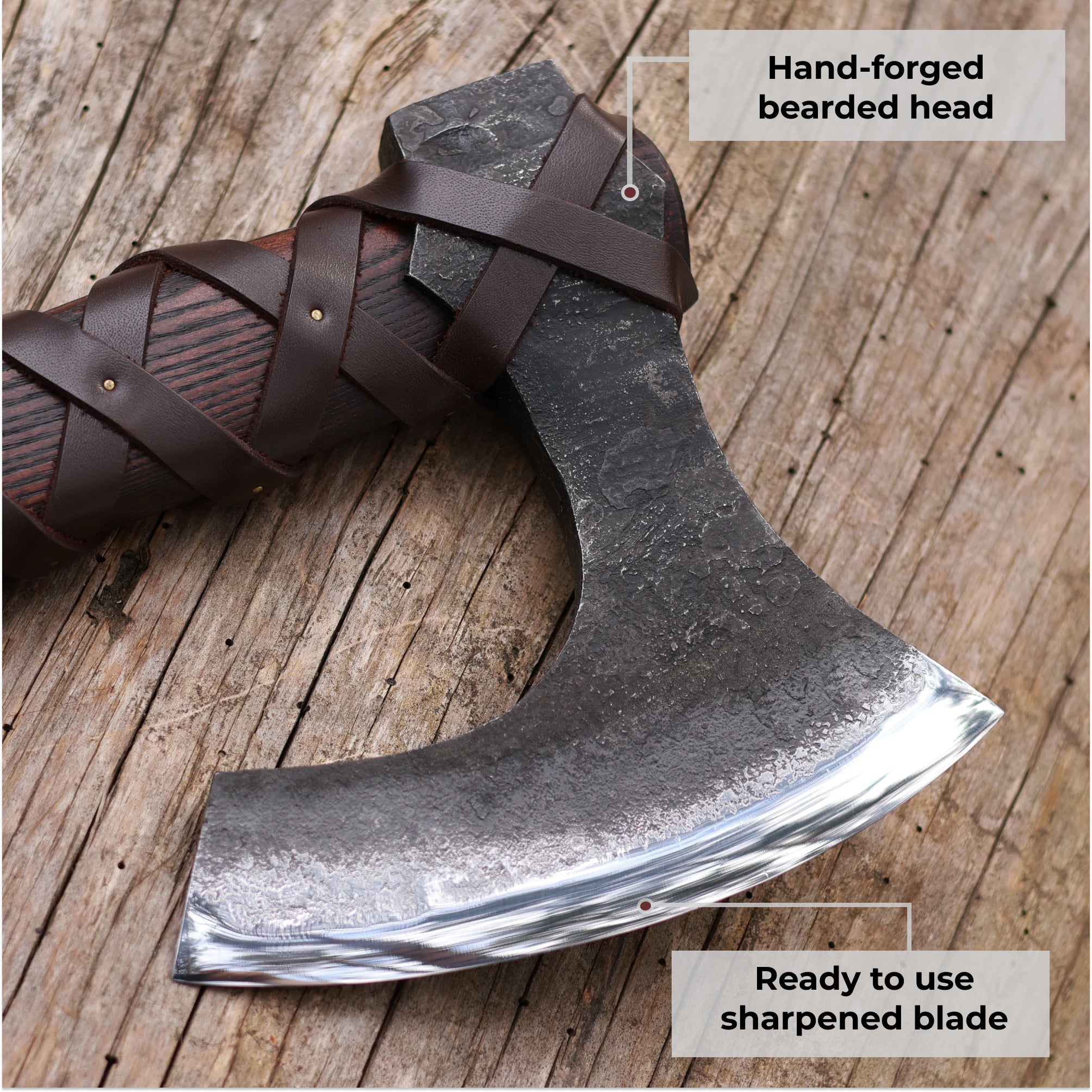 Handforged Viking Axe 'Ragnar'