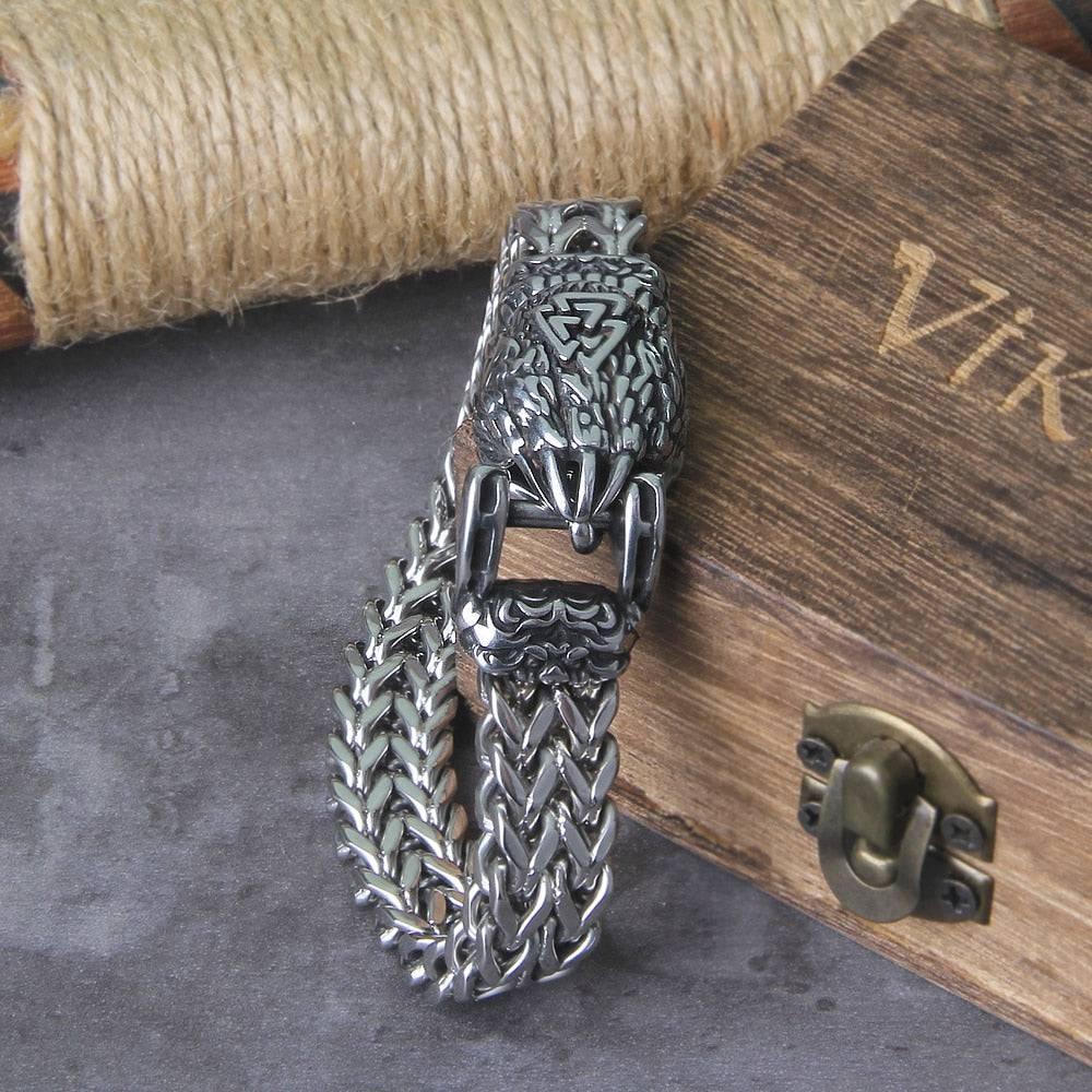 Bear Paw Heavy Chain Bracelet - Stainless Steel - Norsegarde