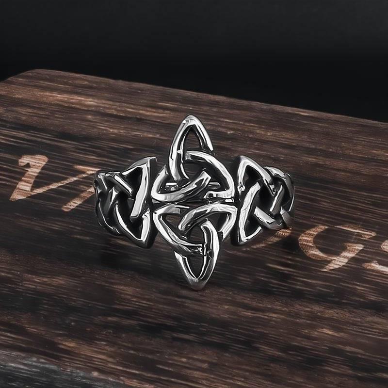 Celtic Knot Band - Stainless Steel - Norsegarde