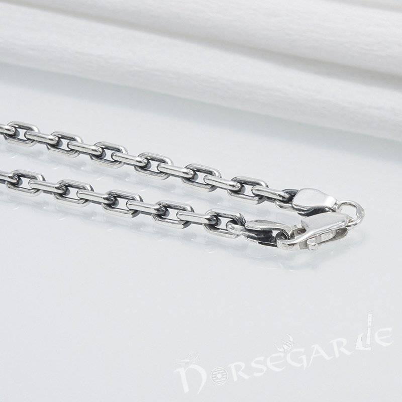 Handcrafted Anchor Chain Necklace - Sterling Silver - Norsegarde