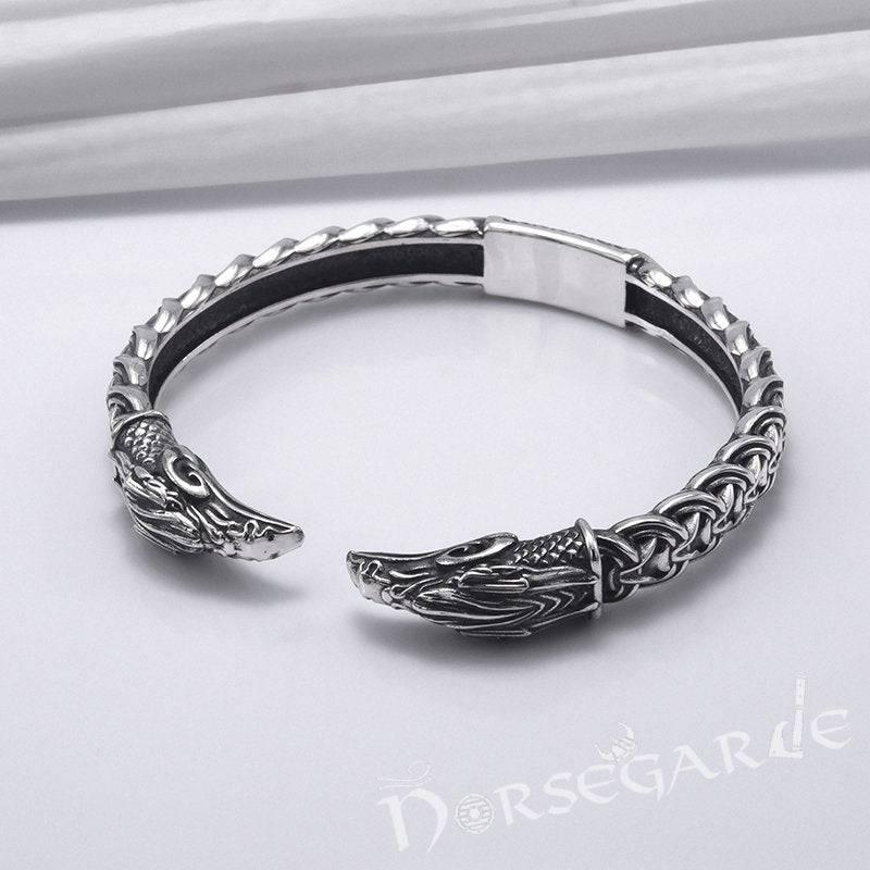 Stainless steel Viking Celtic torc bracelet. NO HEATING, SOLDERING OR  POLISHING! - YouTube