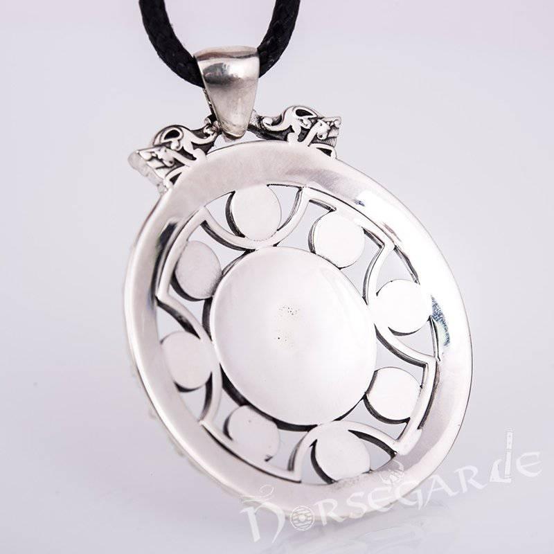 Handcrafted Rune Yggdrasil Amulet - Sterling Silver - Norsegarde