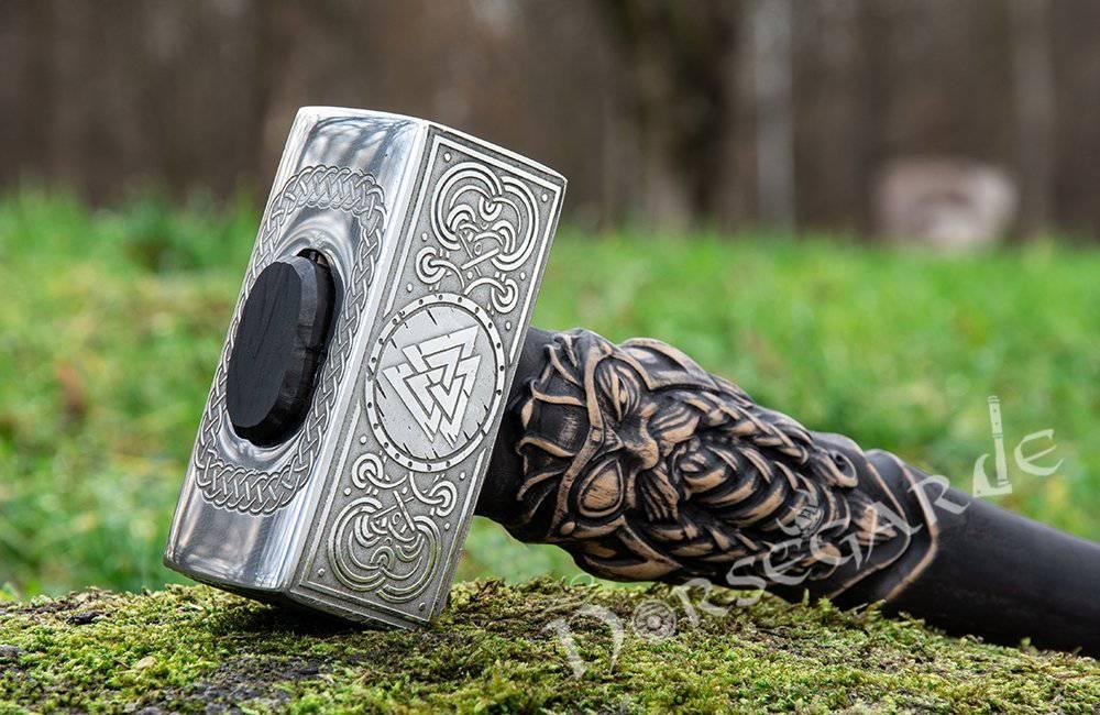 Handforged Nordic Hammer 'Odin' - Norsegarde