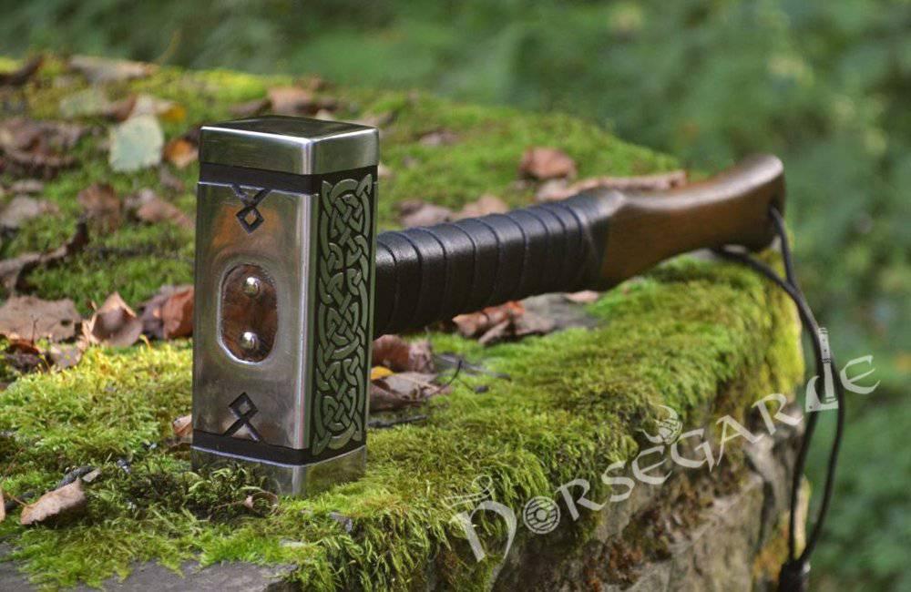 Handforged Slavic Hammer 'Svarog' - Norsegarde