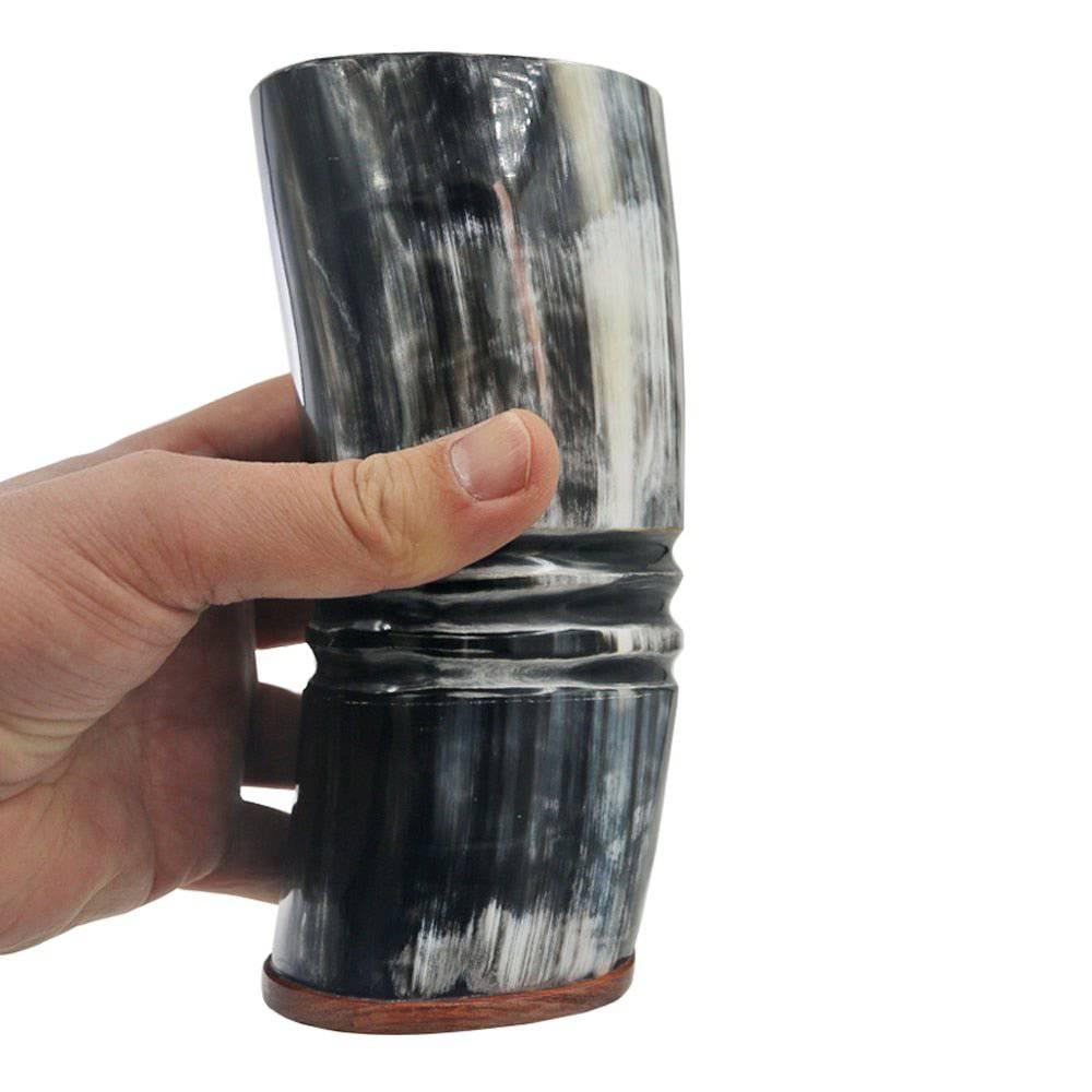 Redwood Base Drinking Horn Cup - Norsegarde