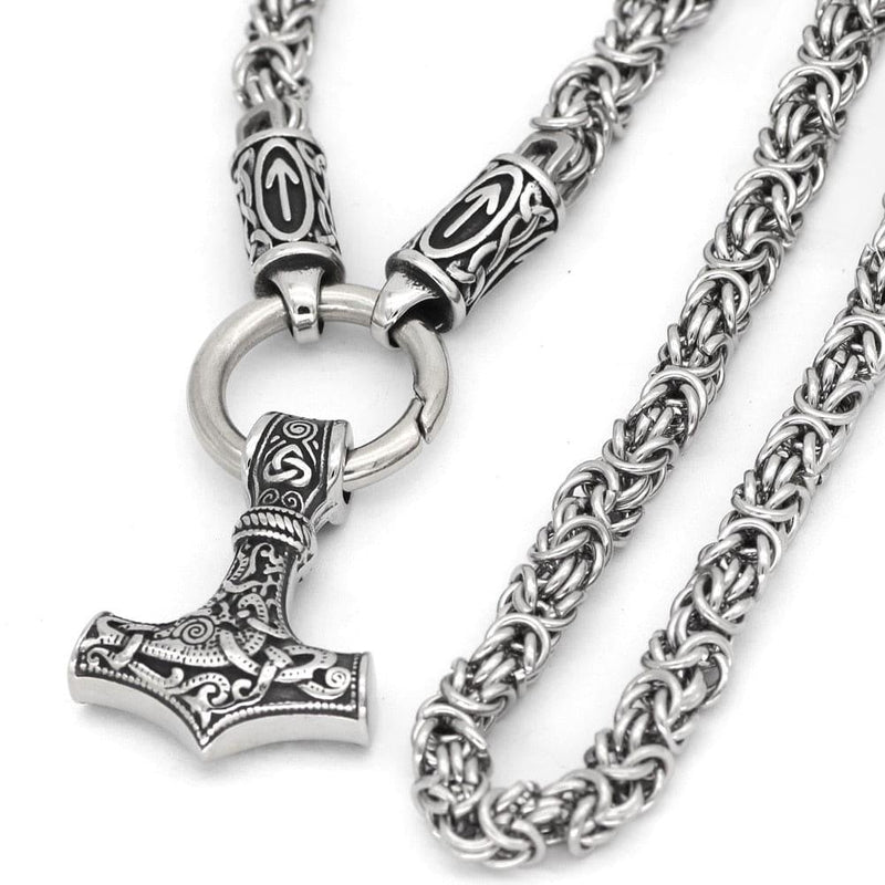 Thor's Hammer Necklaces | Mjolnir Pendants - Norsegarde