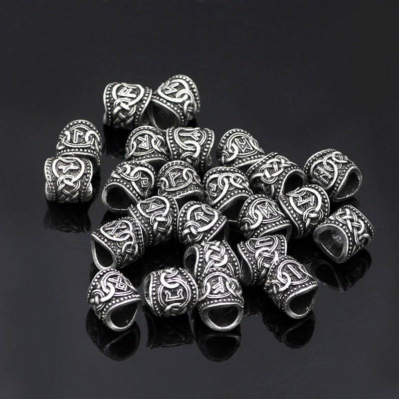 Viking Charm Beads for Beard (24pcs) - Norsegarde