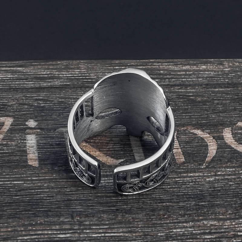 Viking Helm Adjustable Ring - Stainless Steel - Norsegarde